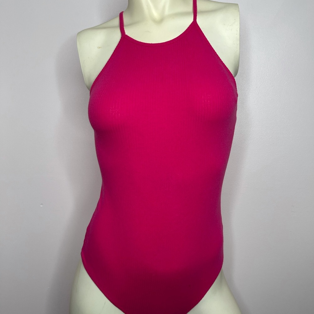 One piece halter top